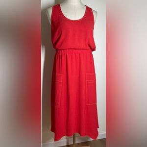 Ramy Brooke | Hallie Sleeveless Midi Dress | Summer Casual | Women’s Large